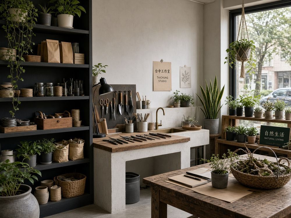 About the Plant nursery / garden centre studio at Hoaxedoutsize House